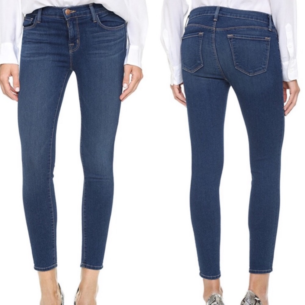 J Brand Blue Capri Skylight Skinny Jeans Sz. 28